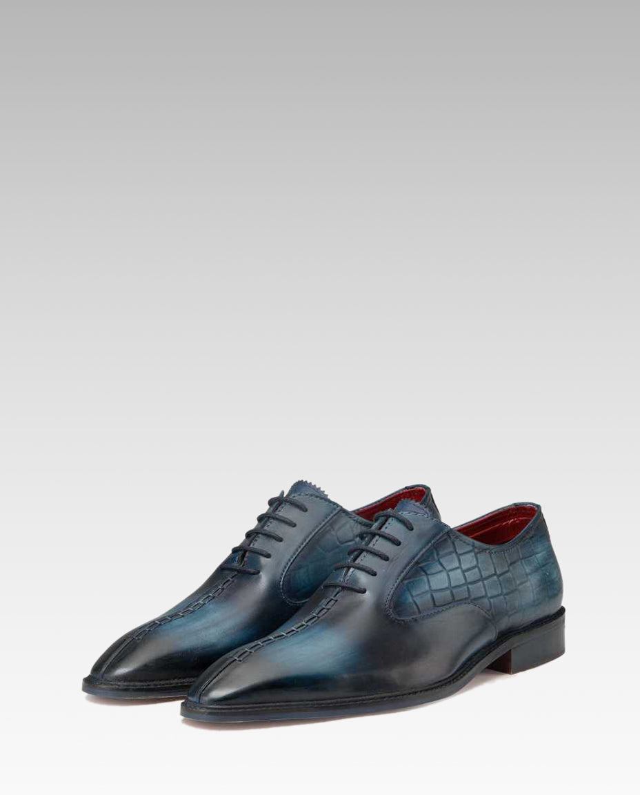 Blue Designer Oxford