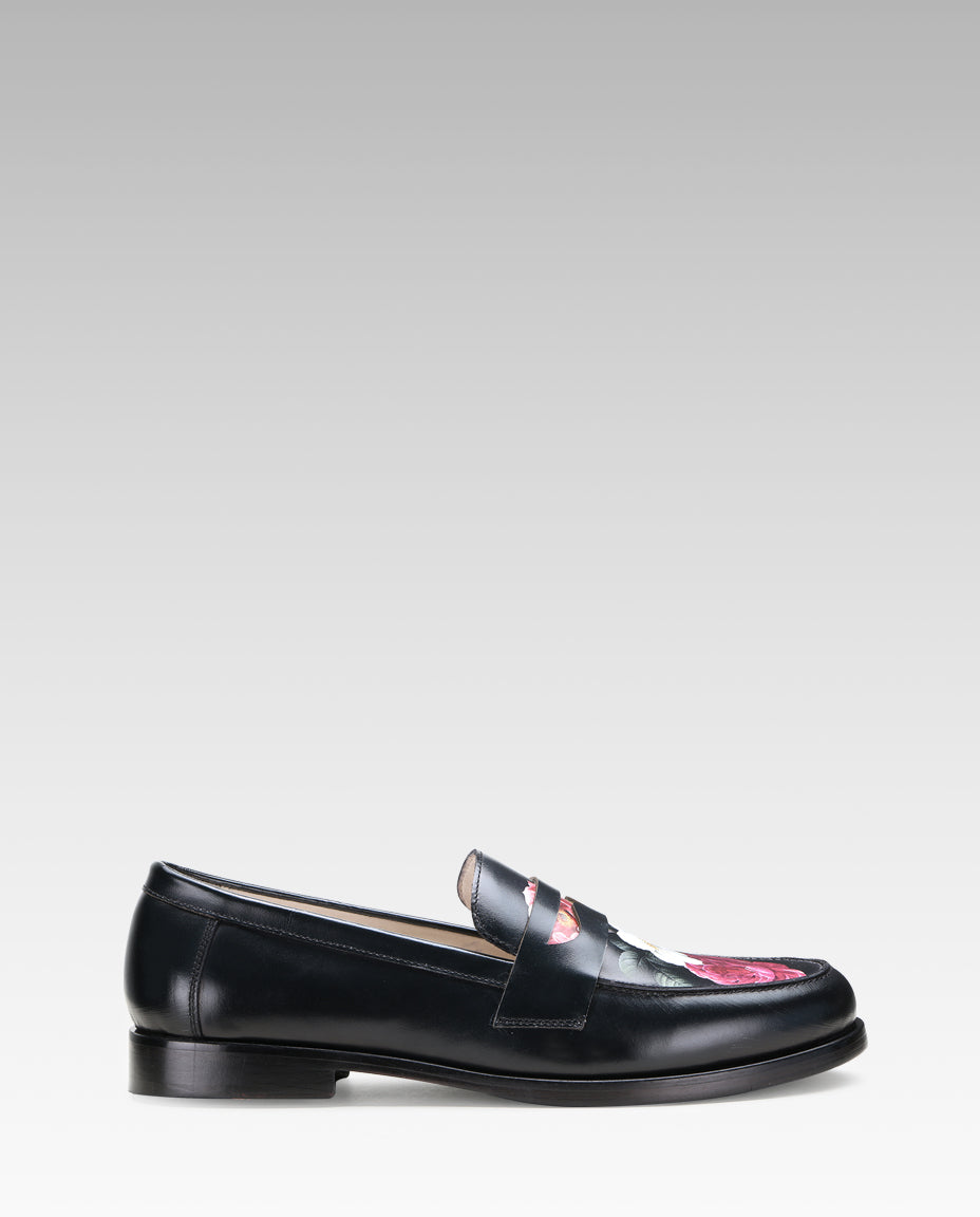 Escaro Royale Camden Craft Loafers in Black