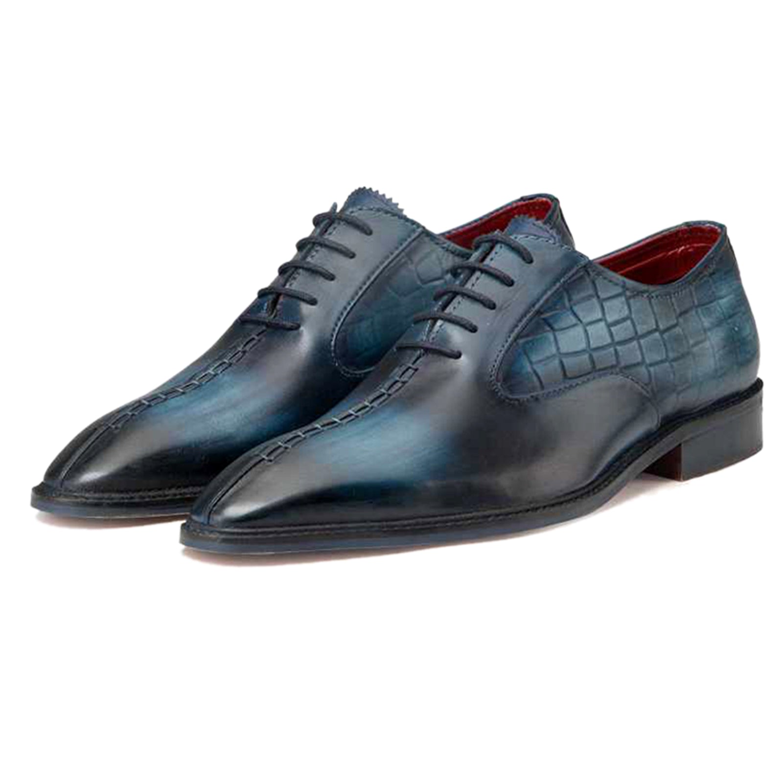 Blue Designer Oxford