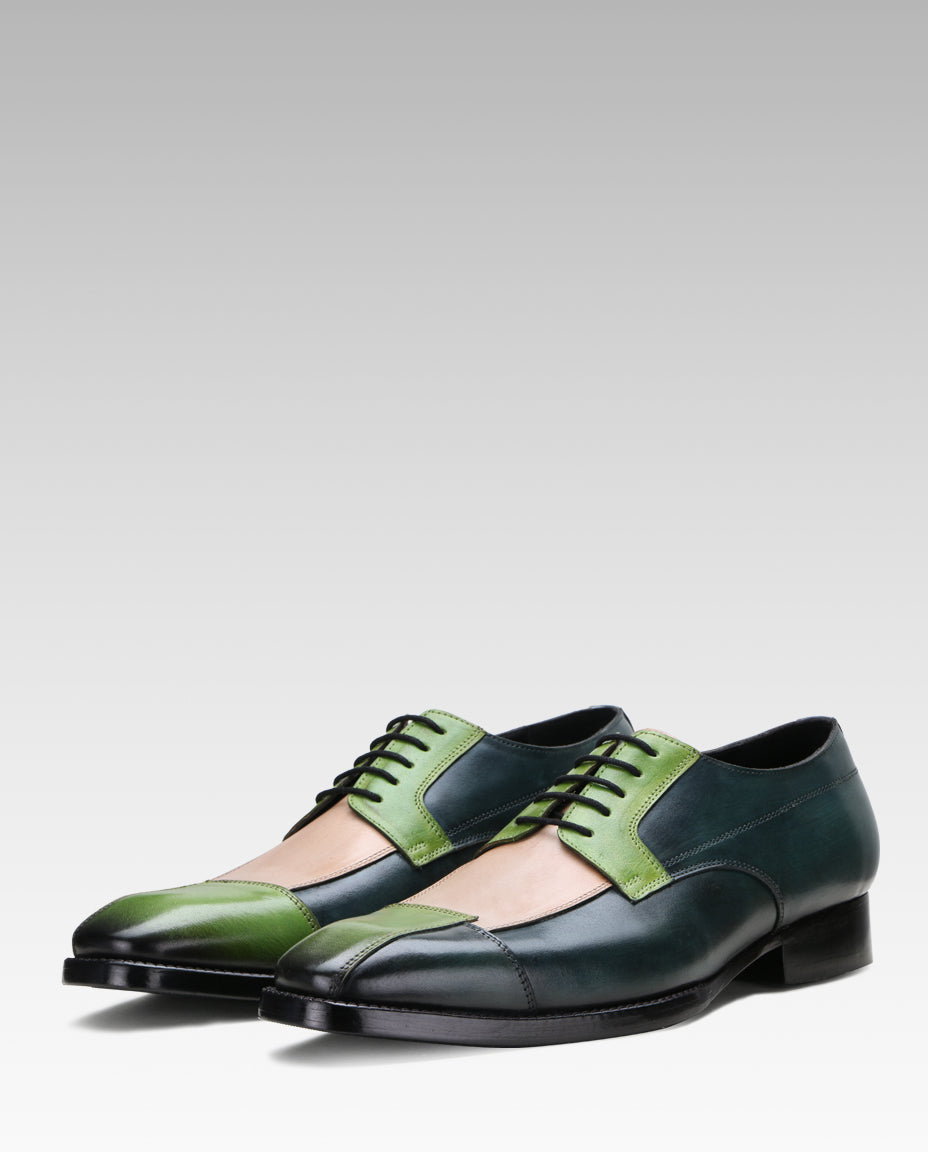 Escaro Royale Evokes Derby Shoes in Green