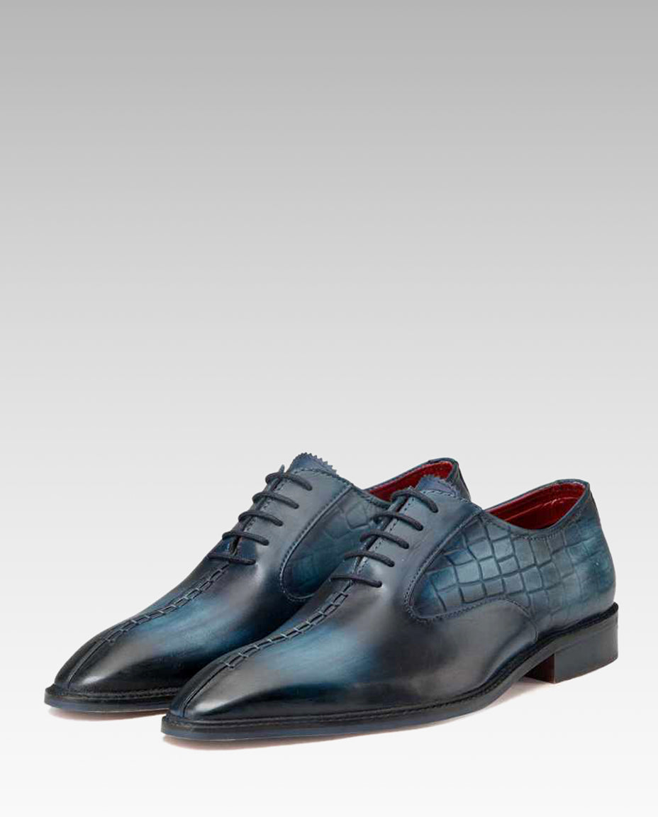 Blue Designer Oxford