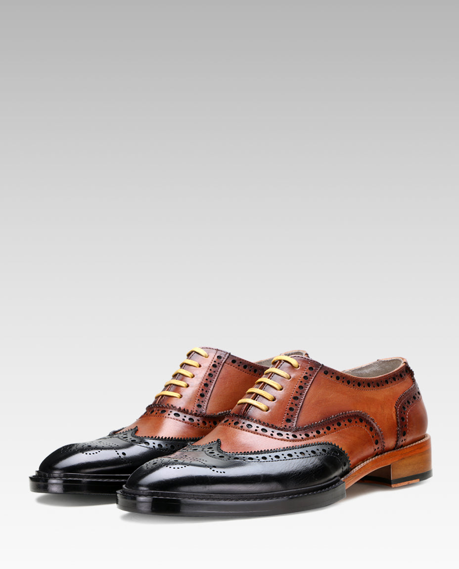 Escaro Royale Elan Exclusive Brogues in Tan