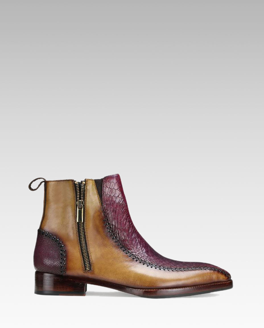 Nomad Zipper Ankle Boots