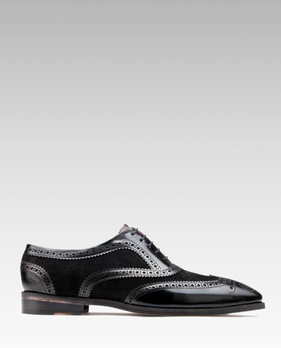 The London Brogues In Black