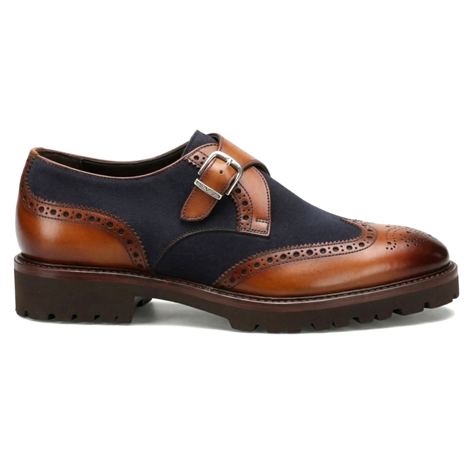 Leon Monks in Tan-Blue