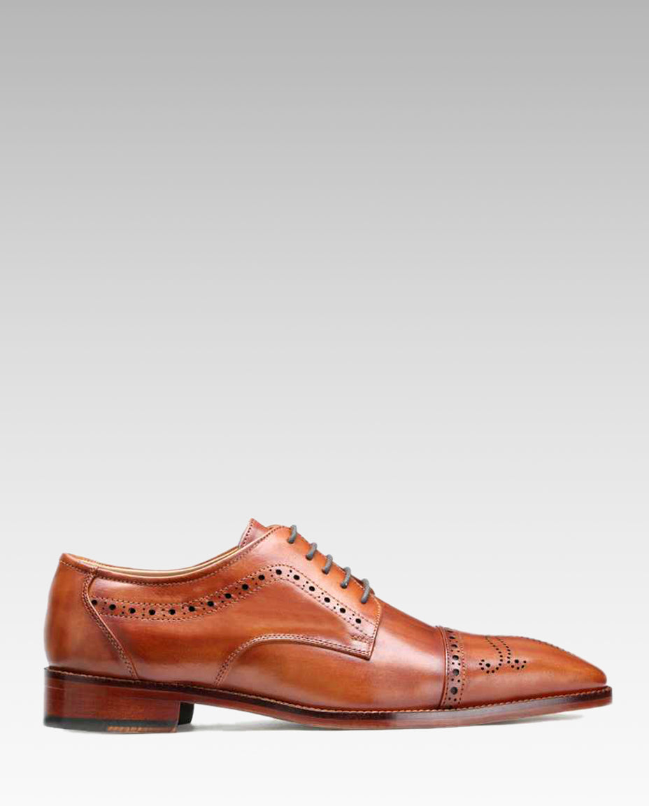 Brown Designer Derby Shoes