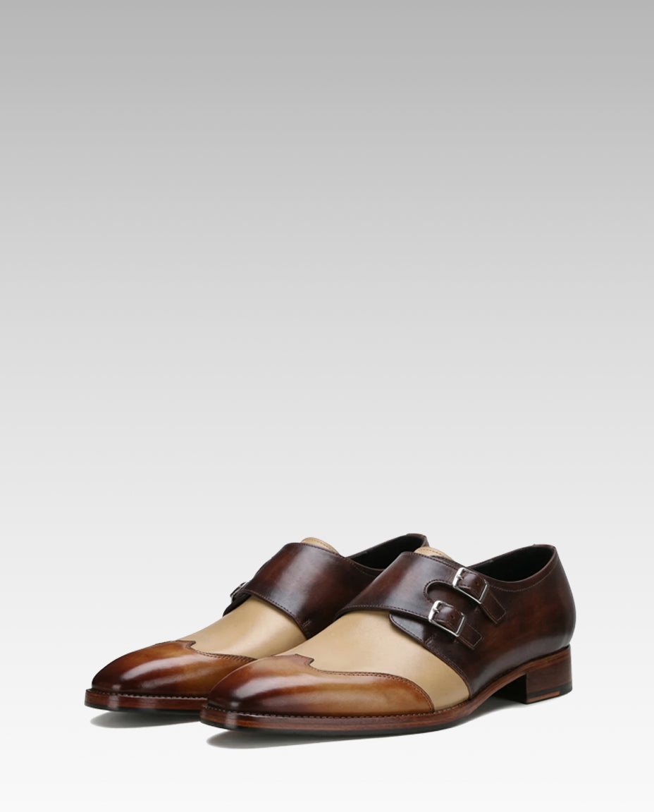 Escaro Royale Modevo Designer Double Monk in Brown
