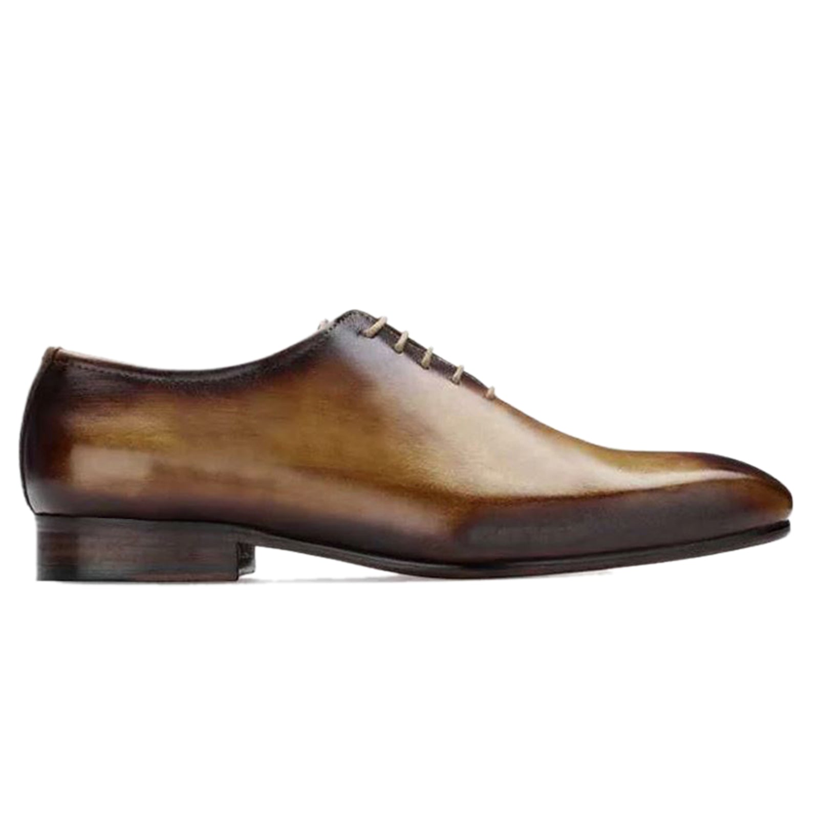 The Leonardo Wholecut Oxford In Tan