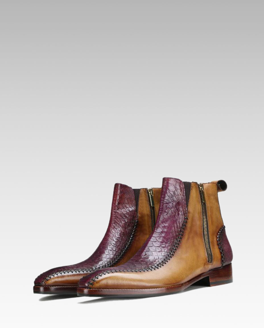 Nomad Zipper Ankle Boots