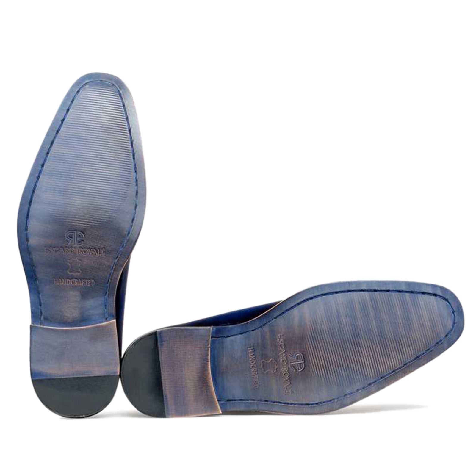 Blue Medallion Wholecut Oxfords