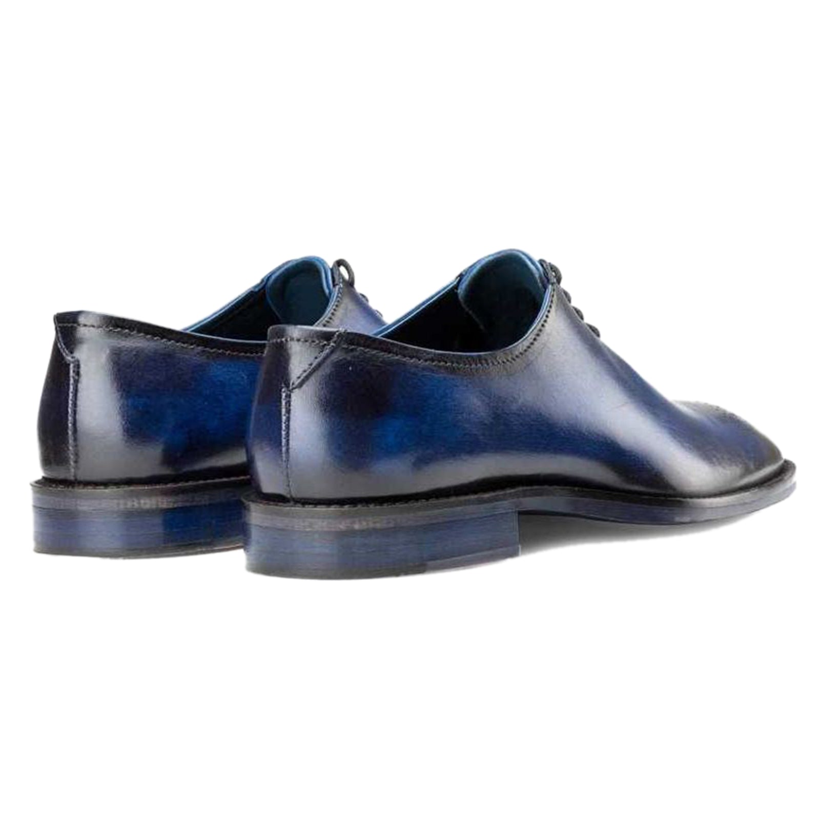 Blue Medallion Wholecut Oxfords