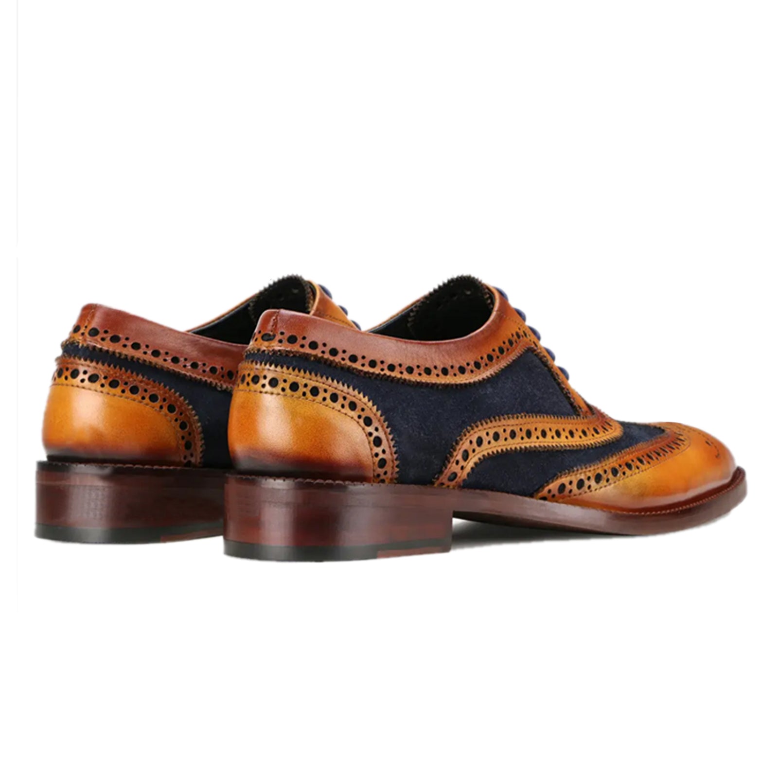 London Brogues · Tan-Blue