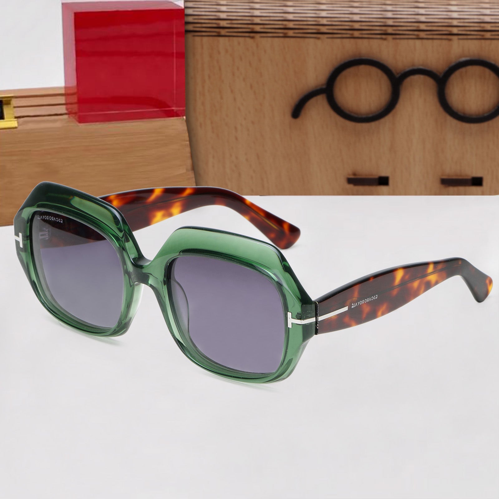 Escaro Royale Noire Unisex  Sunglasses