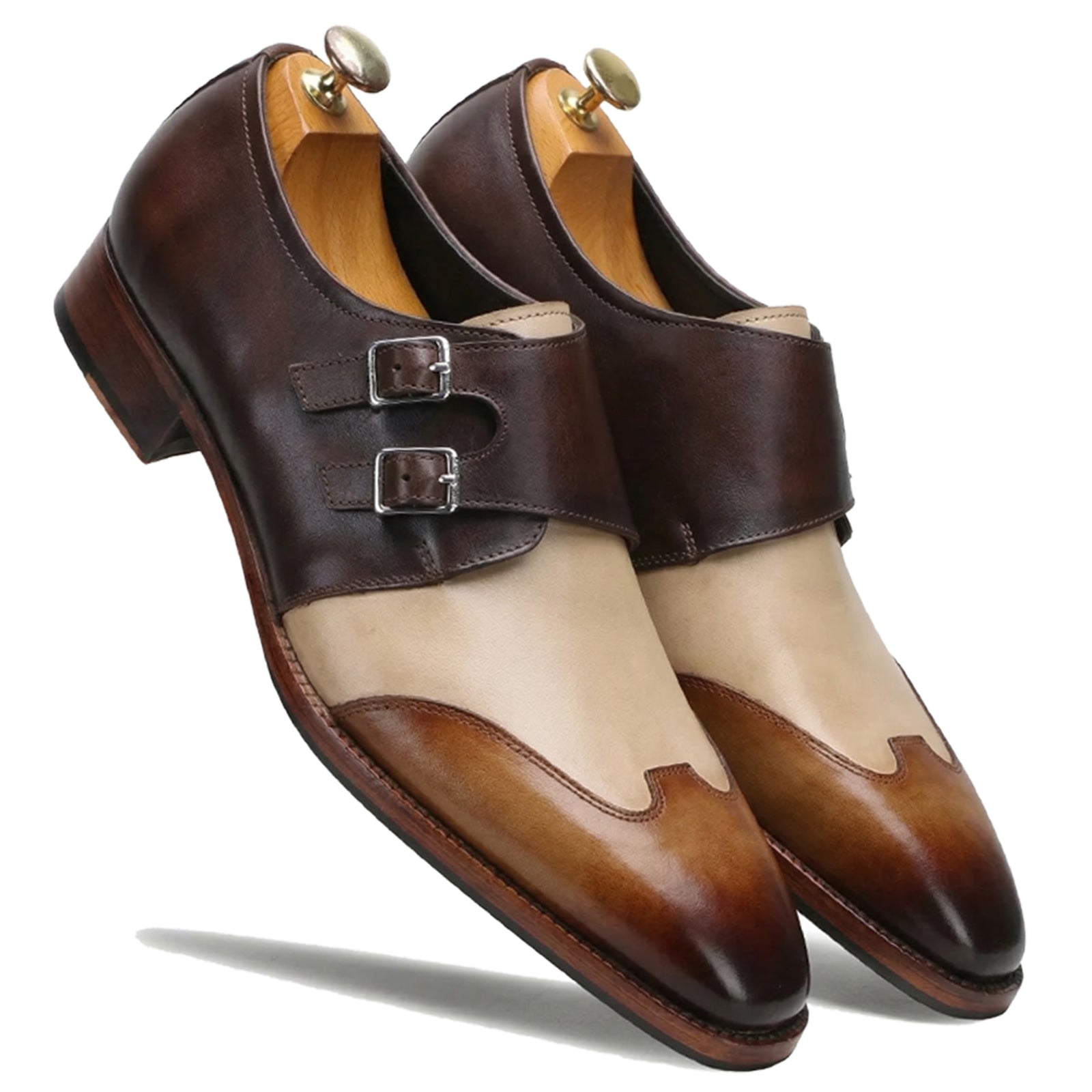 Escaro Royale Modevo Designer Double Monk in Brown