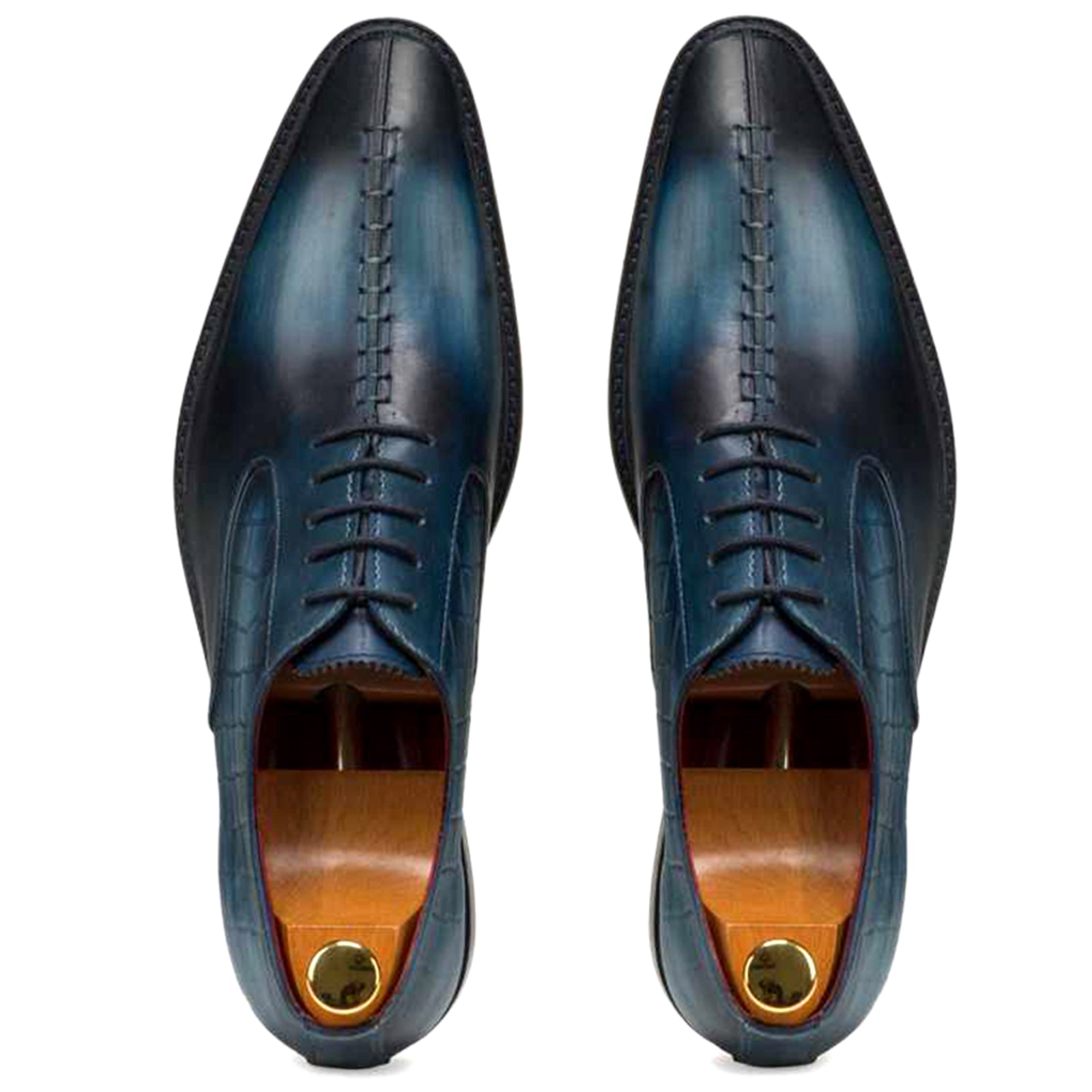 Blue Designer Oxford