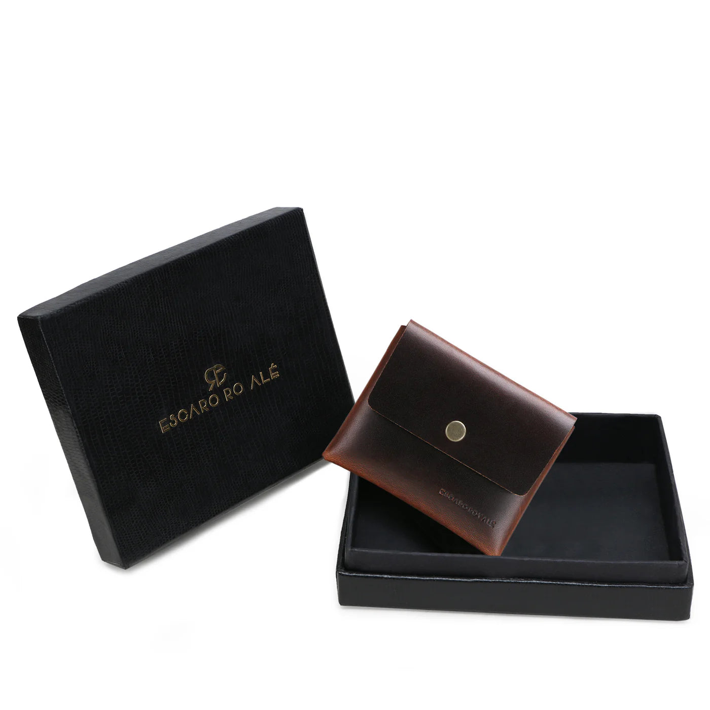 LUCIFER Men's Luxury Leather Card Holder