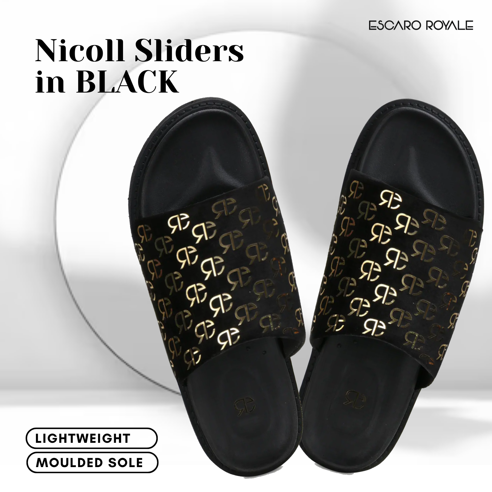 The Nicoll Sliders In Black