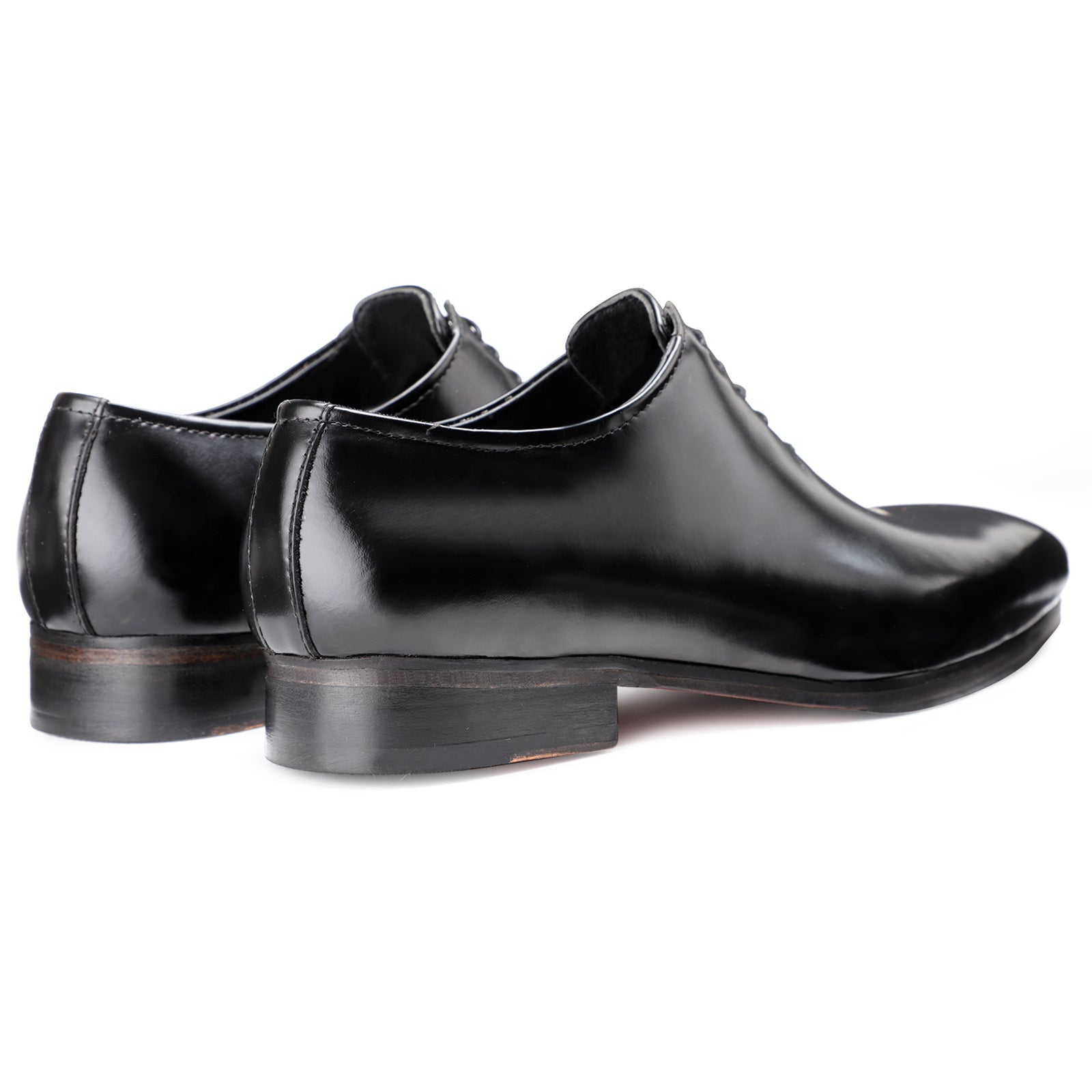 The Milan Wholecut Oxfords In Black