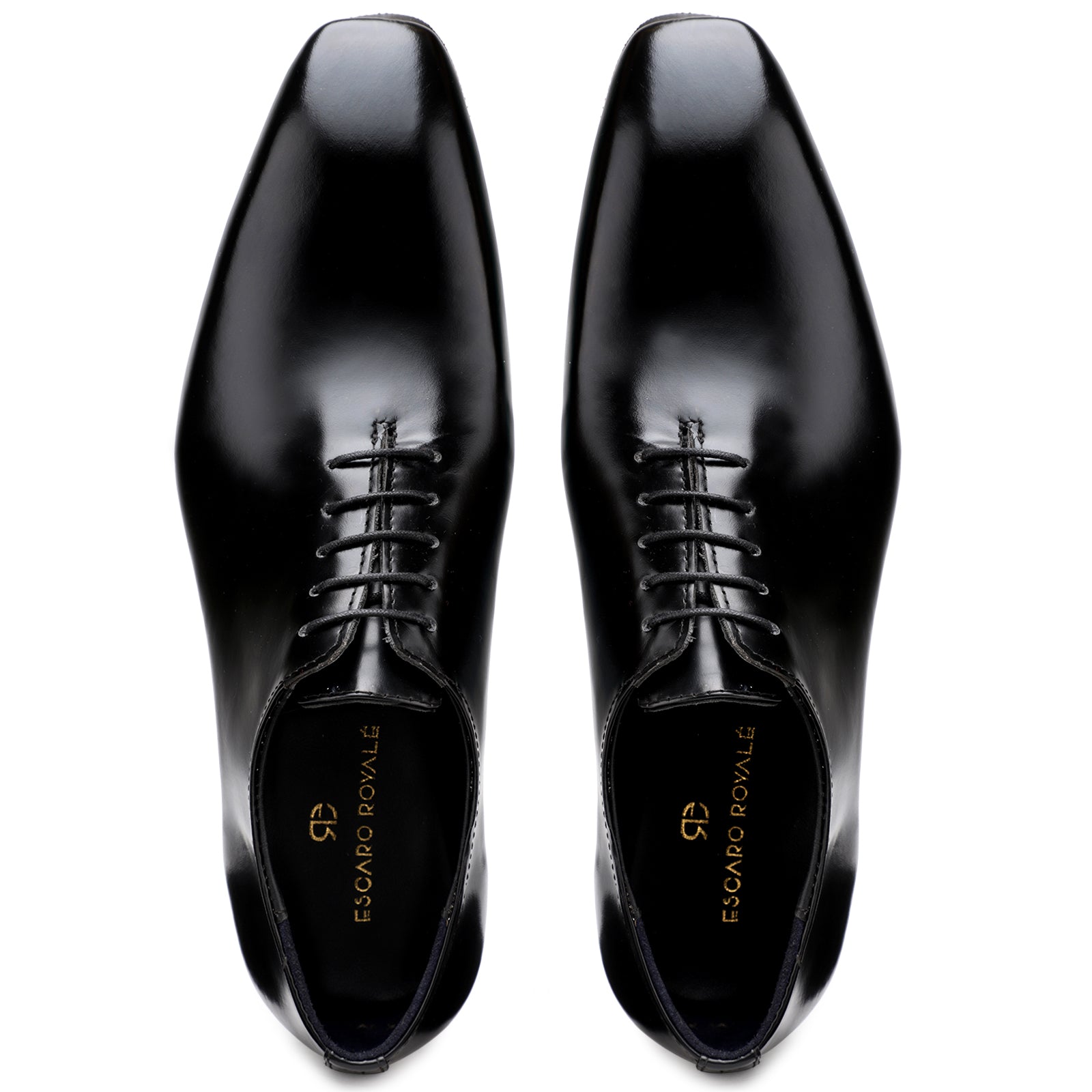 The Milan Wholecut Oxfords In Black