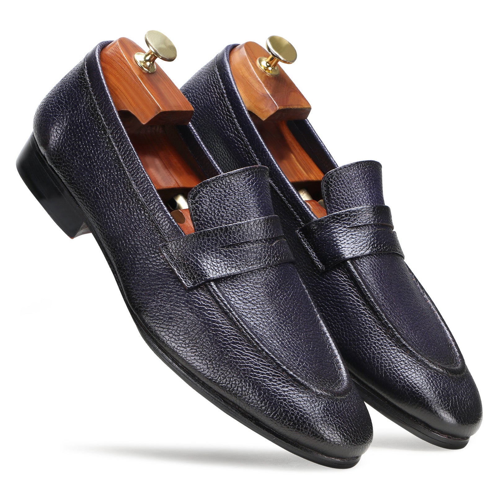 Escaro Royale Oliver Unlinned Loafer In Blue