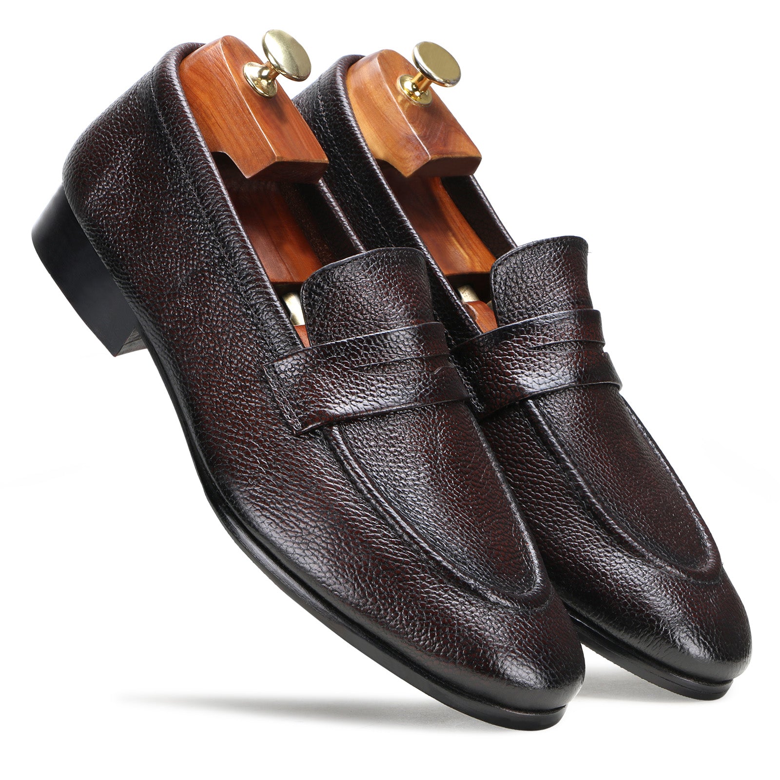 Escaro Royale Oliver Unlinned Loafer In Brown