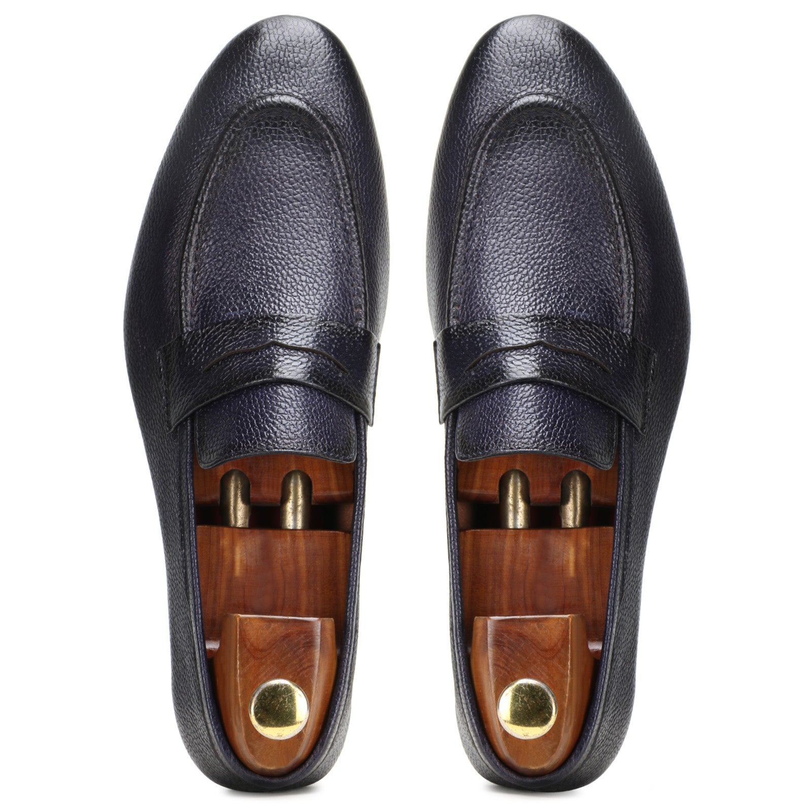 Escaro Royale Oliver Unlinned Loafer In Blue