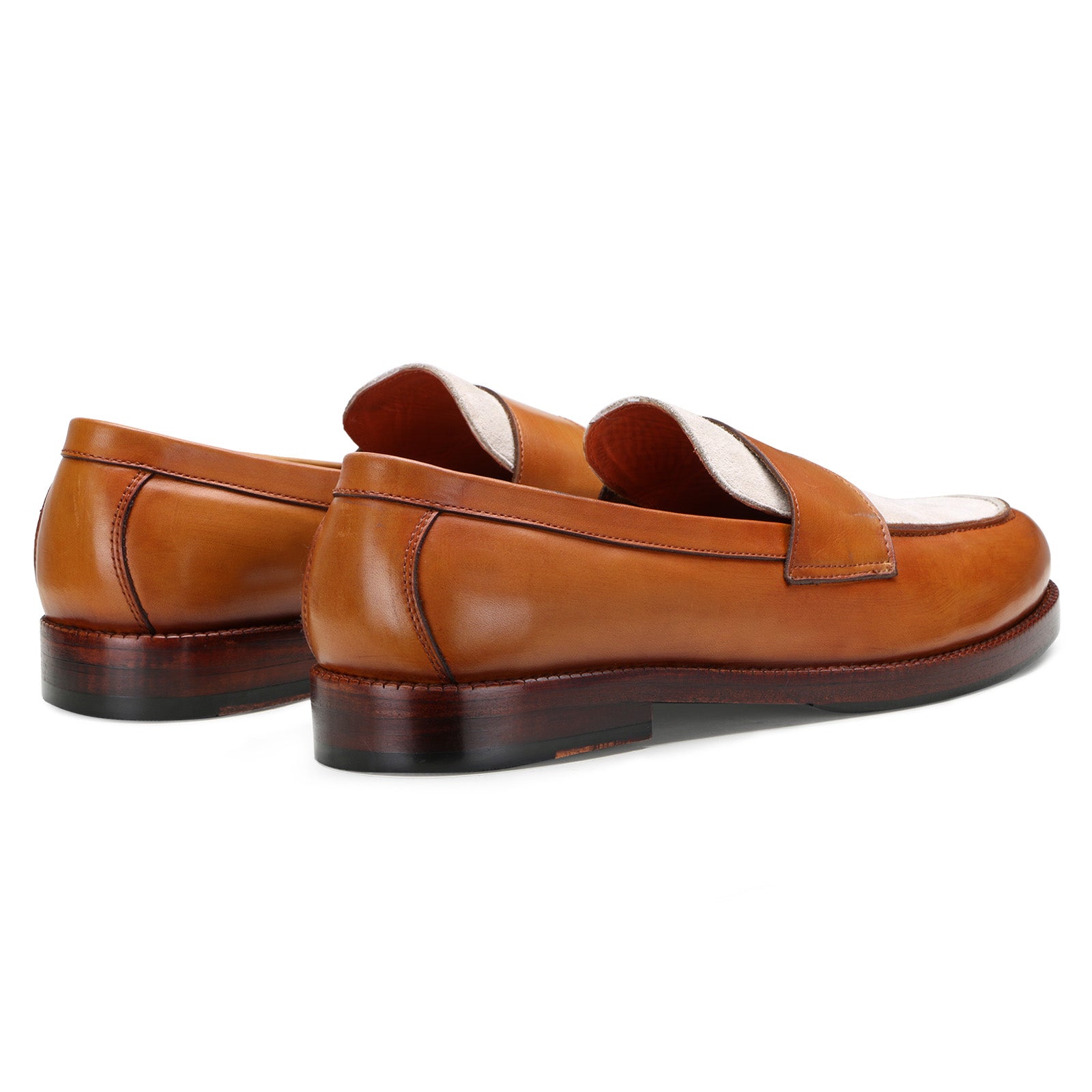 Escaro Royale Sterling  Leather shoes in Beige Tan for Men