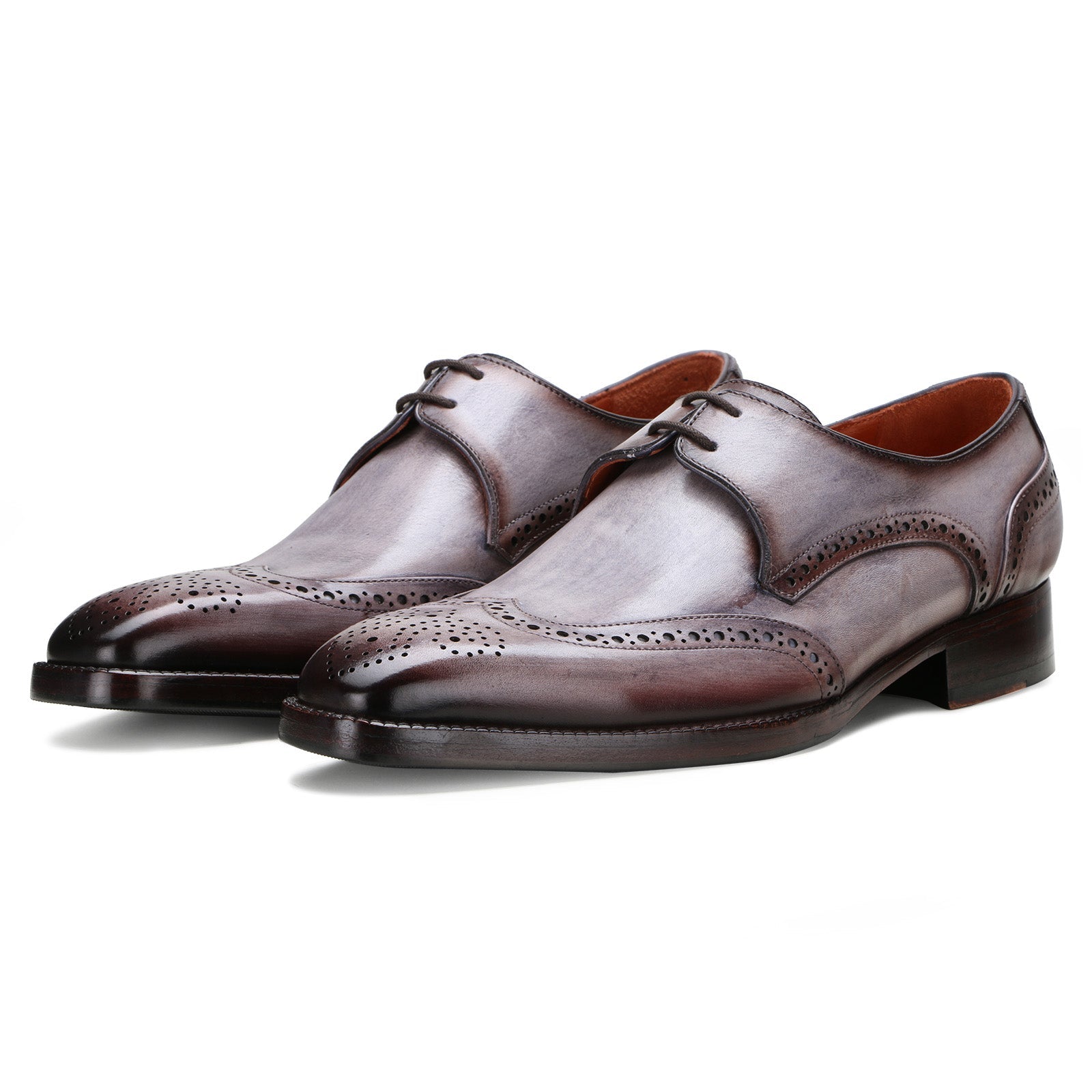 Escaro Royale Aurum Designer Derby in Gray