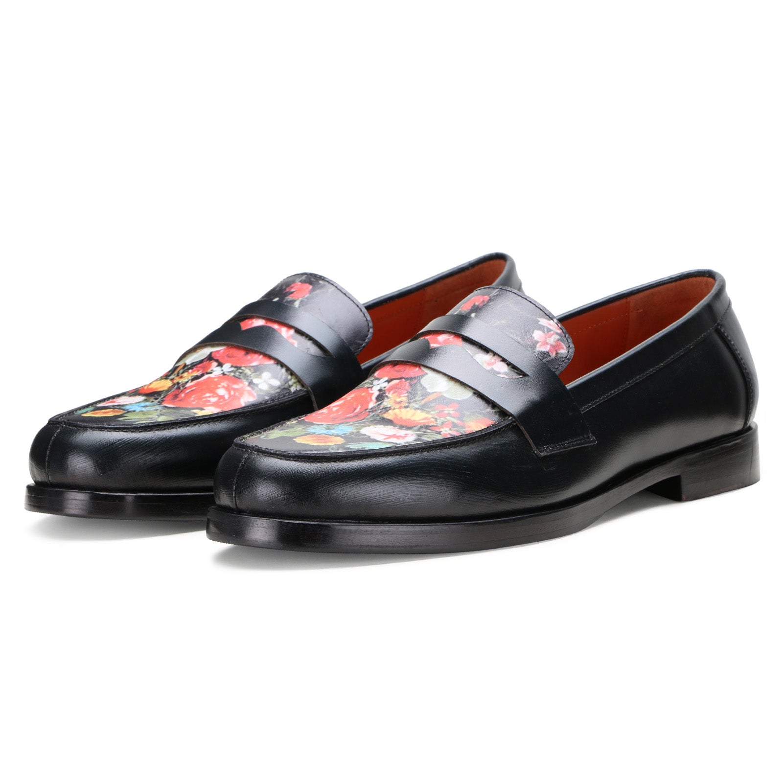 Escaro Royale Camden Craft Loafers in Black