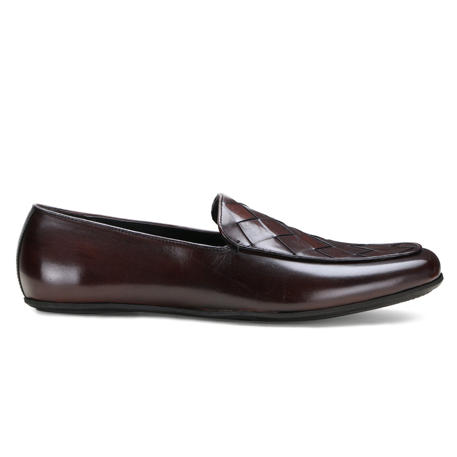 Escaro Royale Fayden Weaved Loafer in Brown