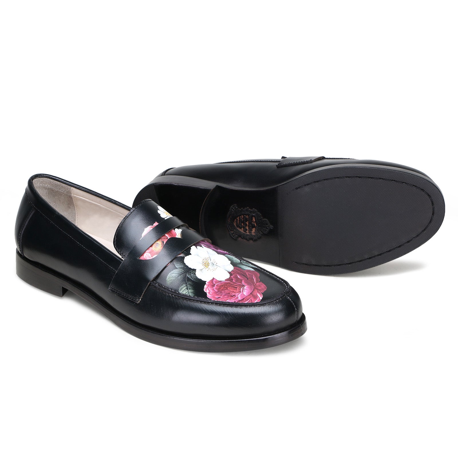 Escaro Royale Camden Craft Loafers in Black