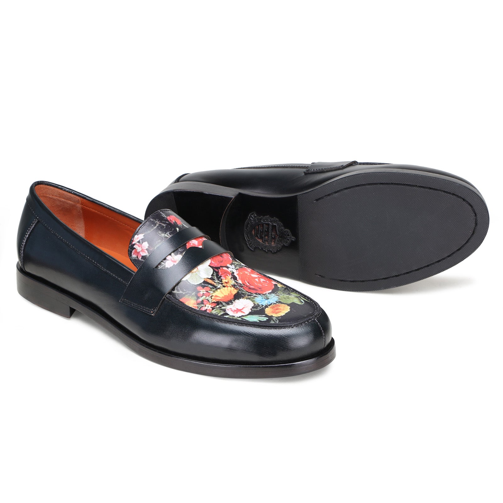 Escaro Royale Camden Craft Loafers in Black