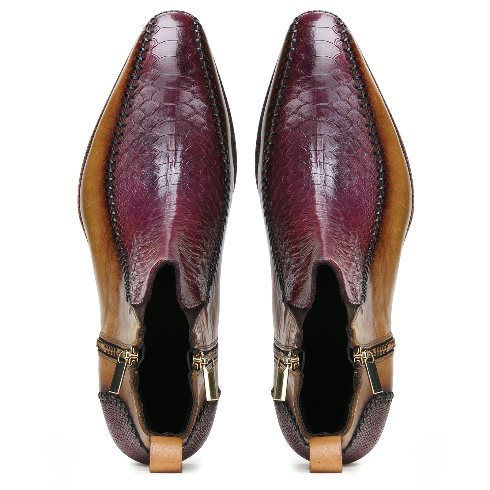 Nomad Zipper Ankle Boots