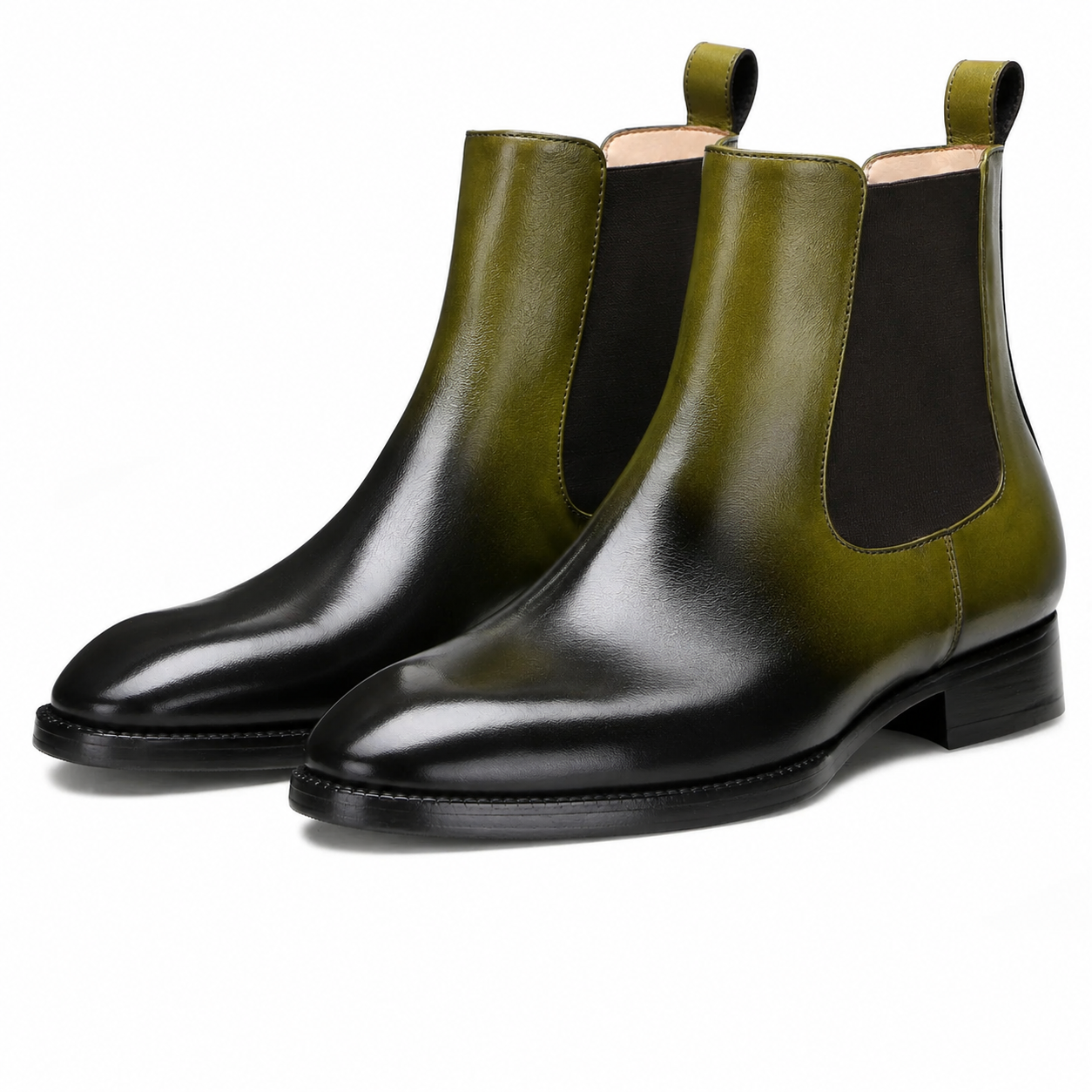 Torino Chelsea in Olive Patina